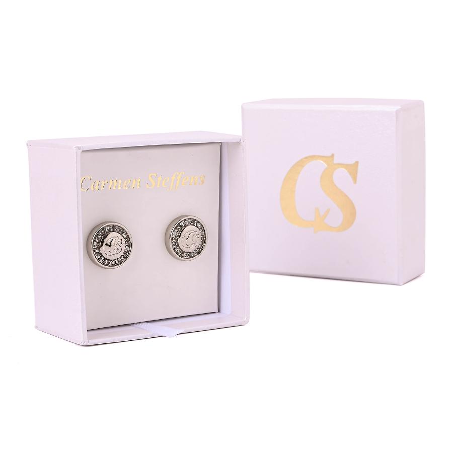 PENDIENTE CS PLATA CON CRISTAL