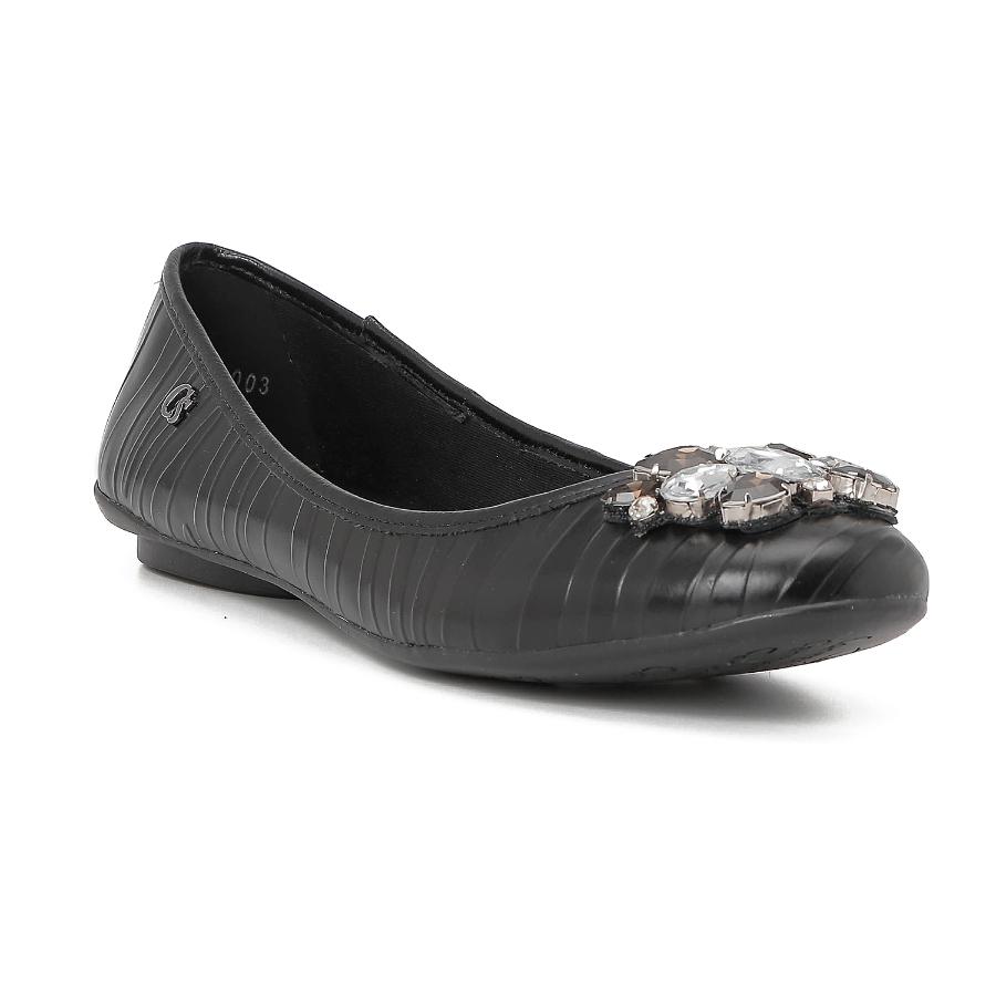 BALLERINA NEGRA CON CRISTALES