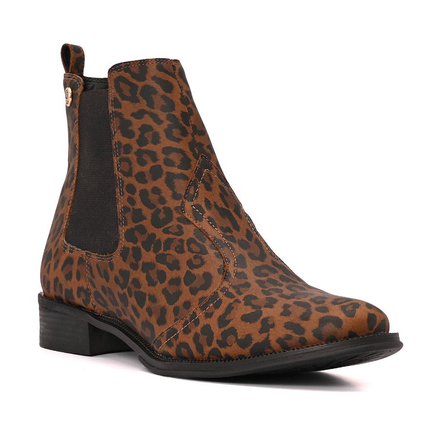 BOTA ANIMAL PRINT CON ELASTICO