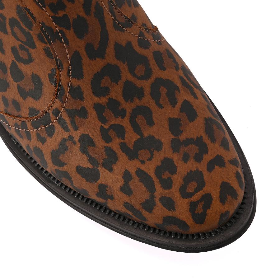 BOTA ANIMAL PRINT CON ELASTICO