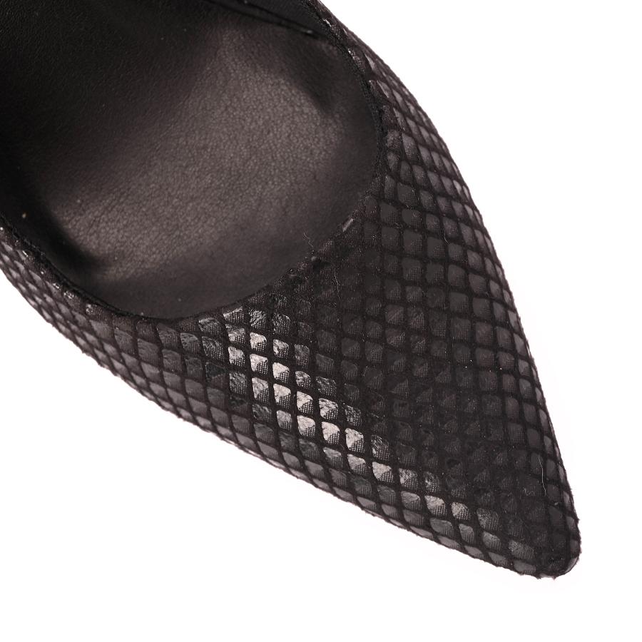 STILETTO NEGRO CON TEXTURA CS