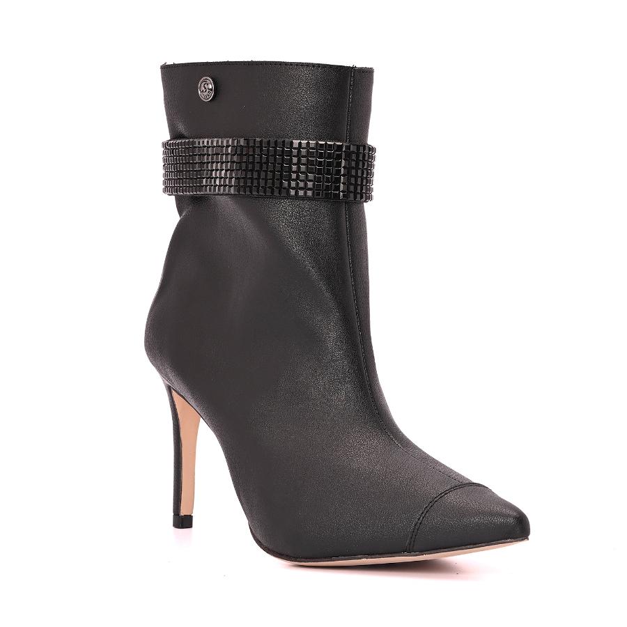 BOTÍN NEGRO CON PULSERA