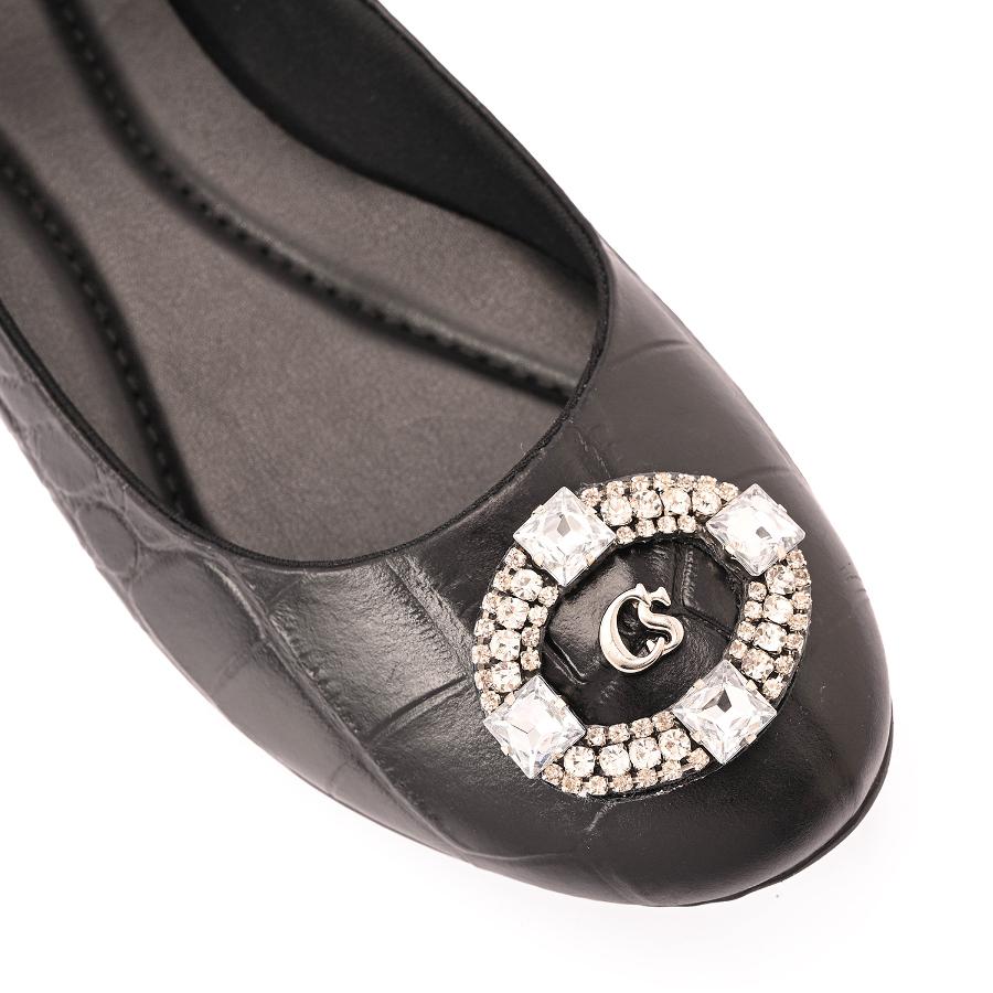 BALLERINA NEGRA CON CRISTALES