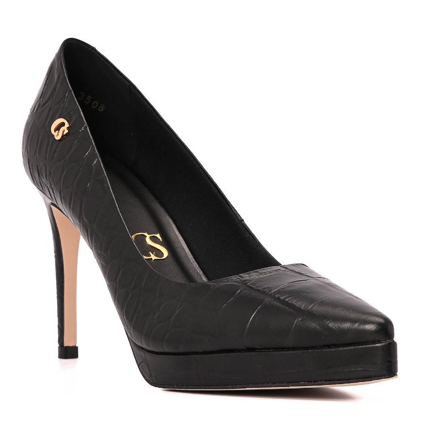 STILETTO CON PLATAFORMA TEXTURIZADO CS