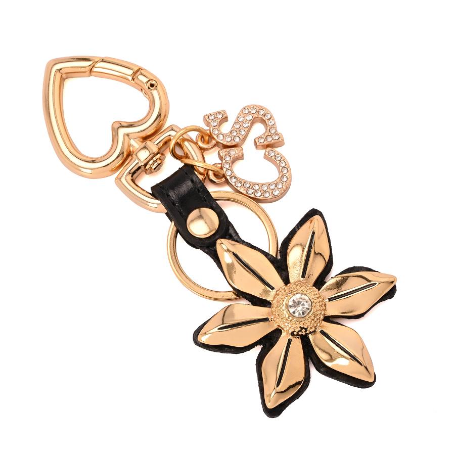 LLAVERO NEGRO FLOWER