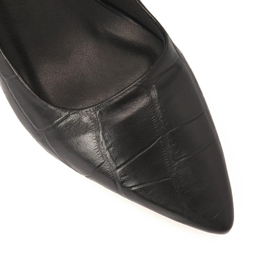 STILETTO NEGRO CON TEXTURA