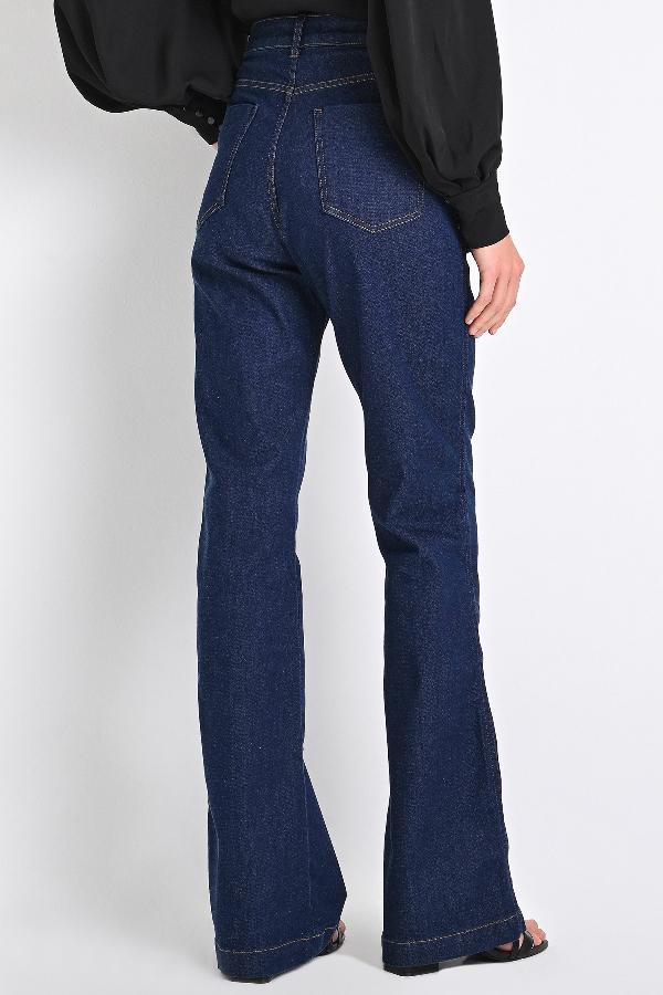 PANTALON DE JEANS CON BOTONES
