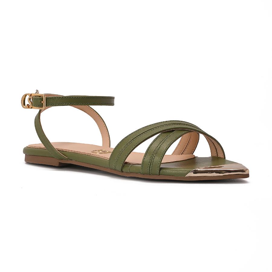 SANDALIA FLAT VERDE