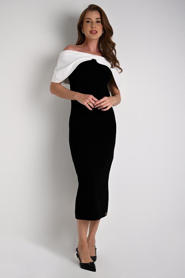 VESTIDO CON LAZO