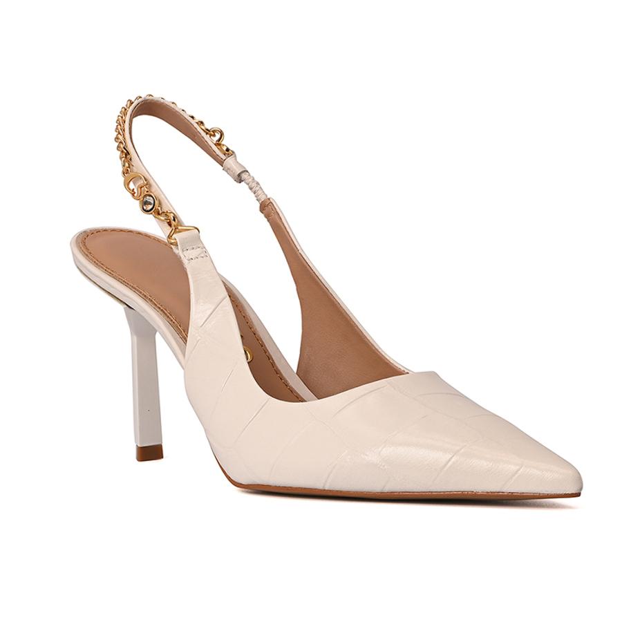 STILETTO CON TEXTURA Y ACCESORIO