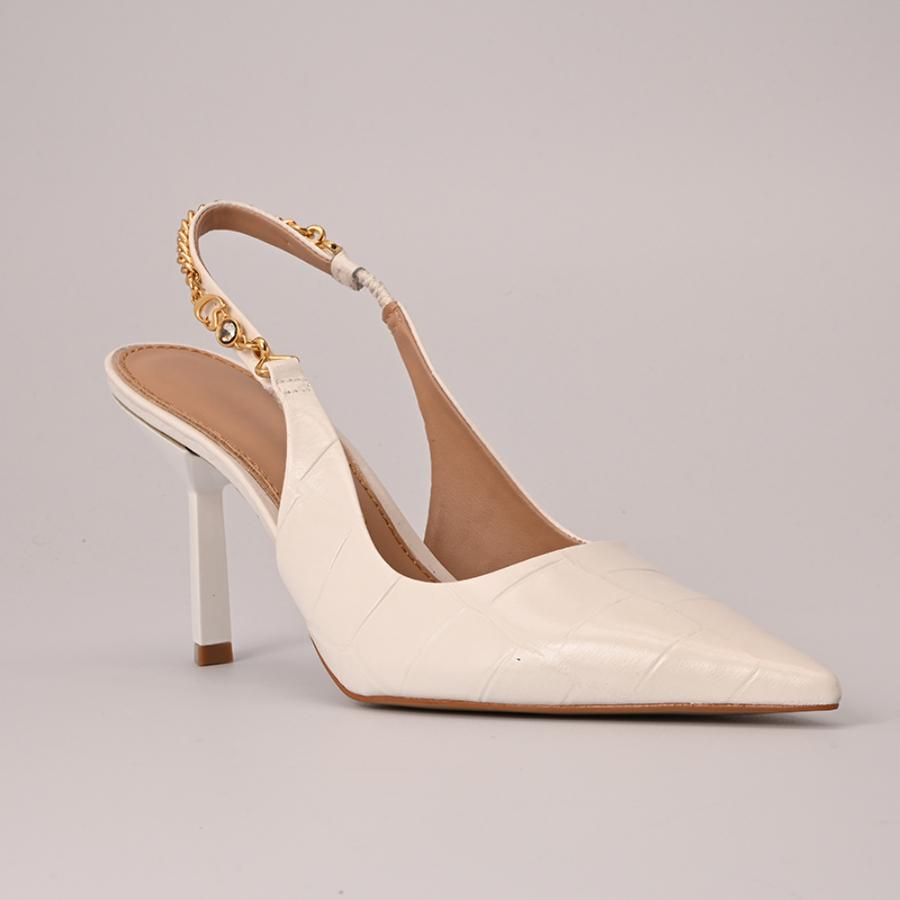 STILETTO CON TEXTURA Y ACCESORIO