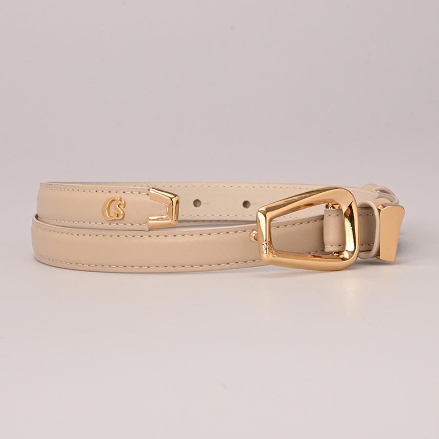CINTURON BEIGE