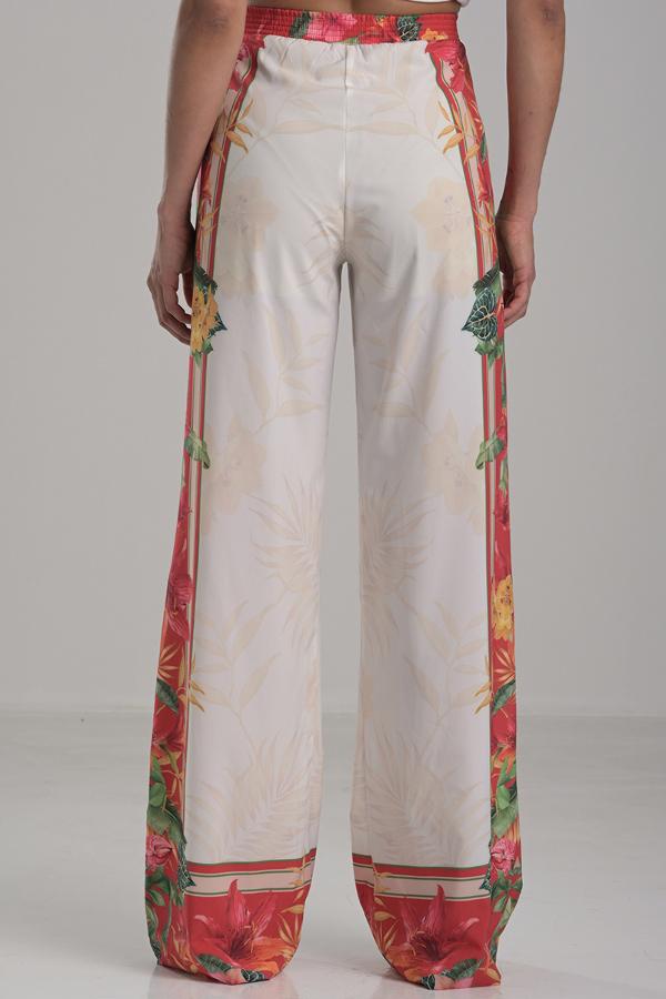 PANTALON PALAZZO CON ESTAMPADO