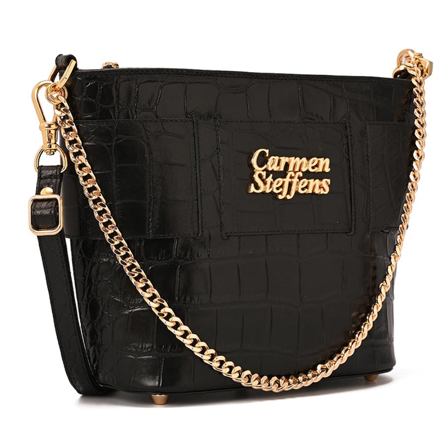CARTERA TEXTURIZADA CON CADENA CS