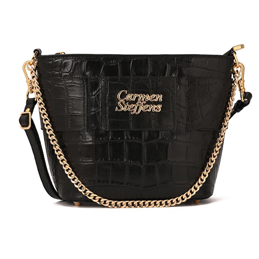 CARTERA TEXTURIZADA CON CADENA CS