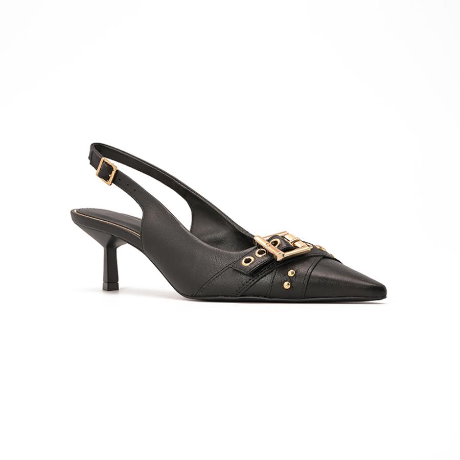 STILETTO EN PUNTA CON ACCESORIO