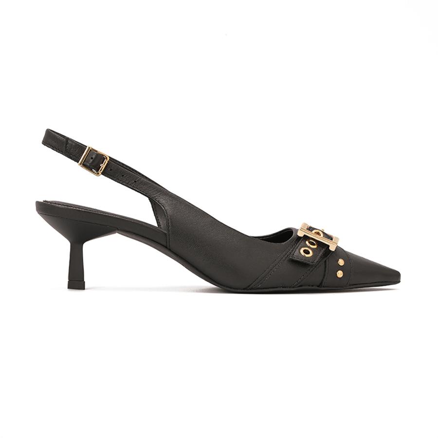 STILETTO EN PUNTA CON ACCESORIO
