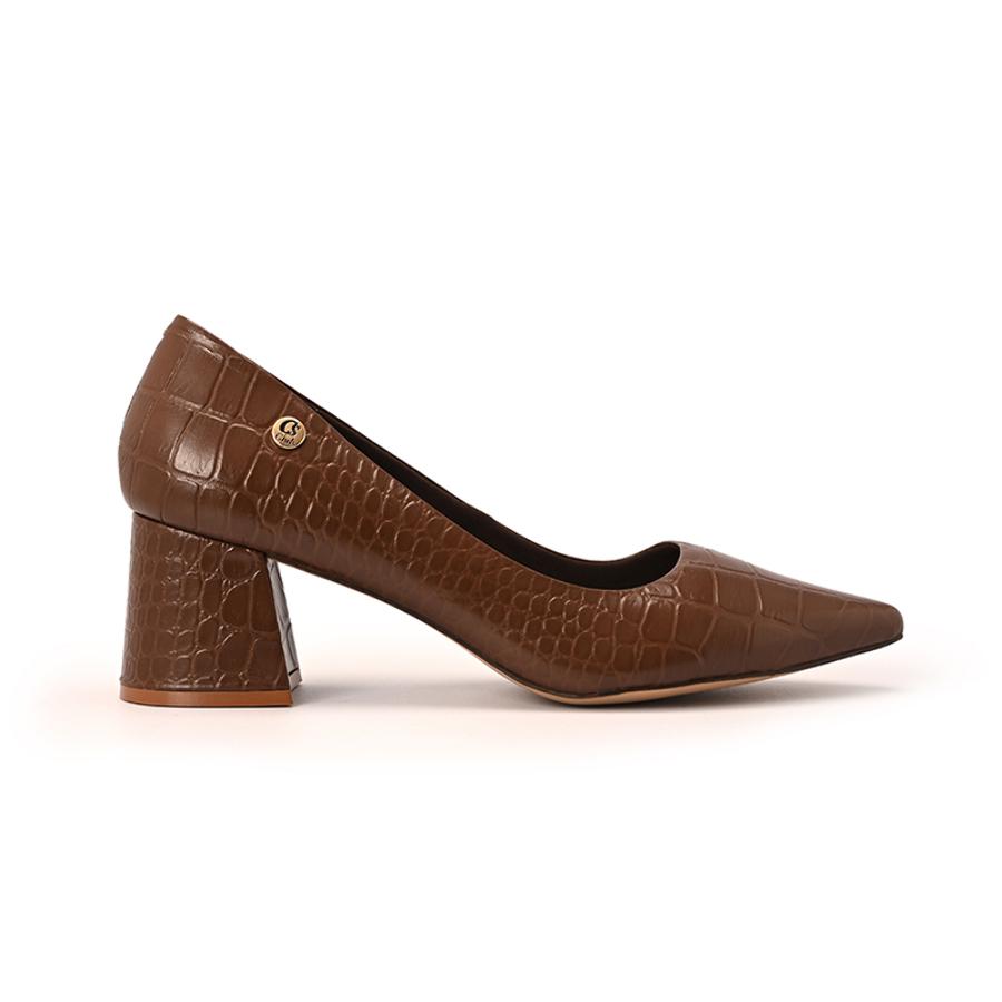 STILETTO CAFÉ CON TEXTURA CS CLUB