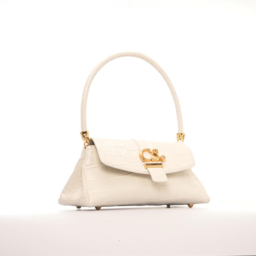 CARTERA BLANCA CON TEXTURA CS