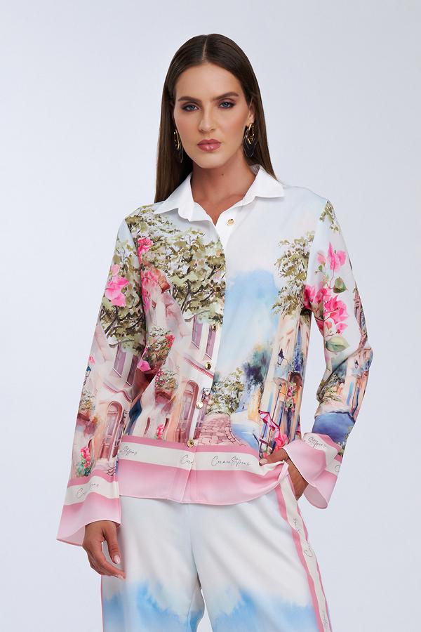 CAMISA CON ESTAMPADO CS