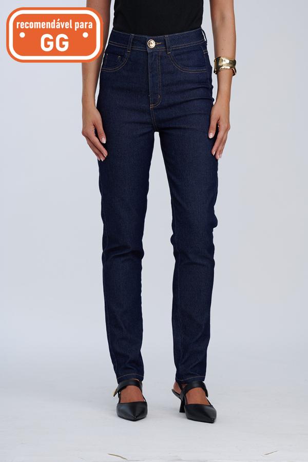 JEANS SKINNY TIRO ALTO