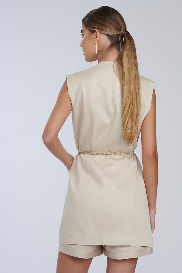 CHALECO BEIGE CS