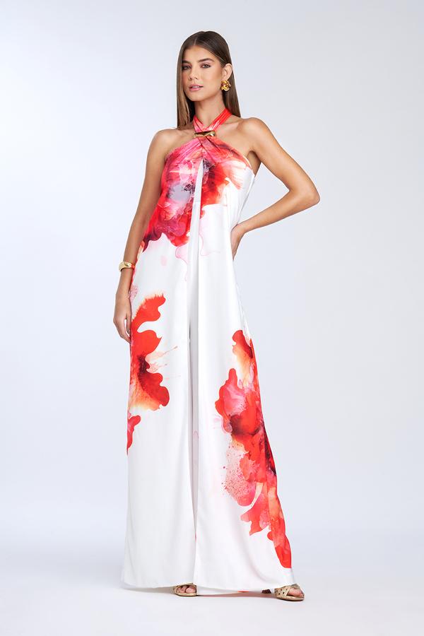 ENTERITO CON ESTAMPADO Y ACCESORIO