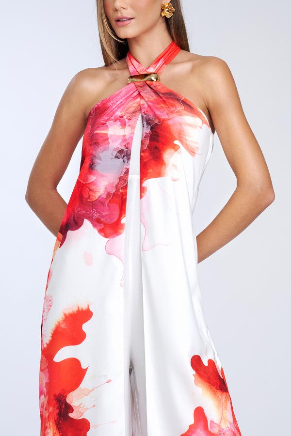 ENTERITO CON ESTAMPADO Y ACCESORIO