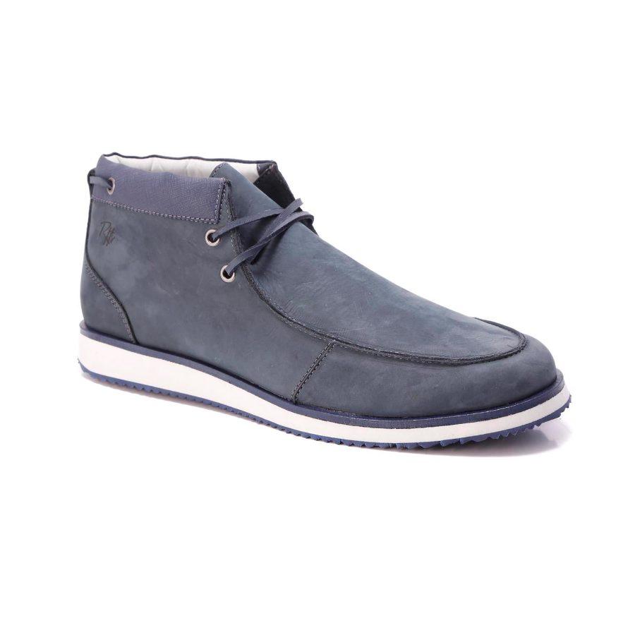 Zapato gris caño medio