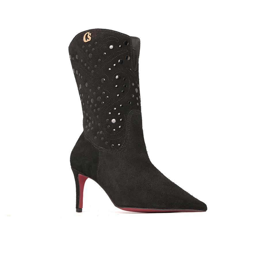 BOTA GAMUZA CON TACHAS CS