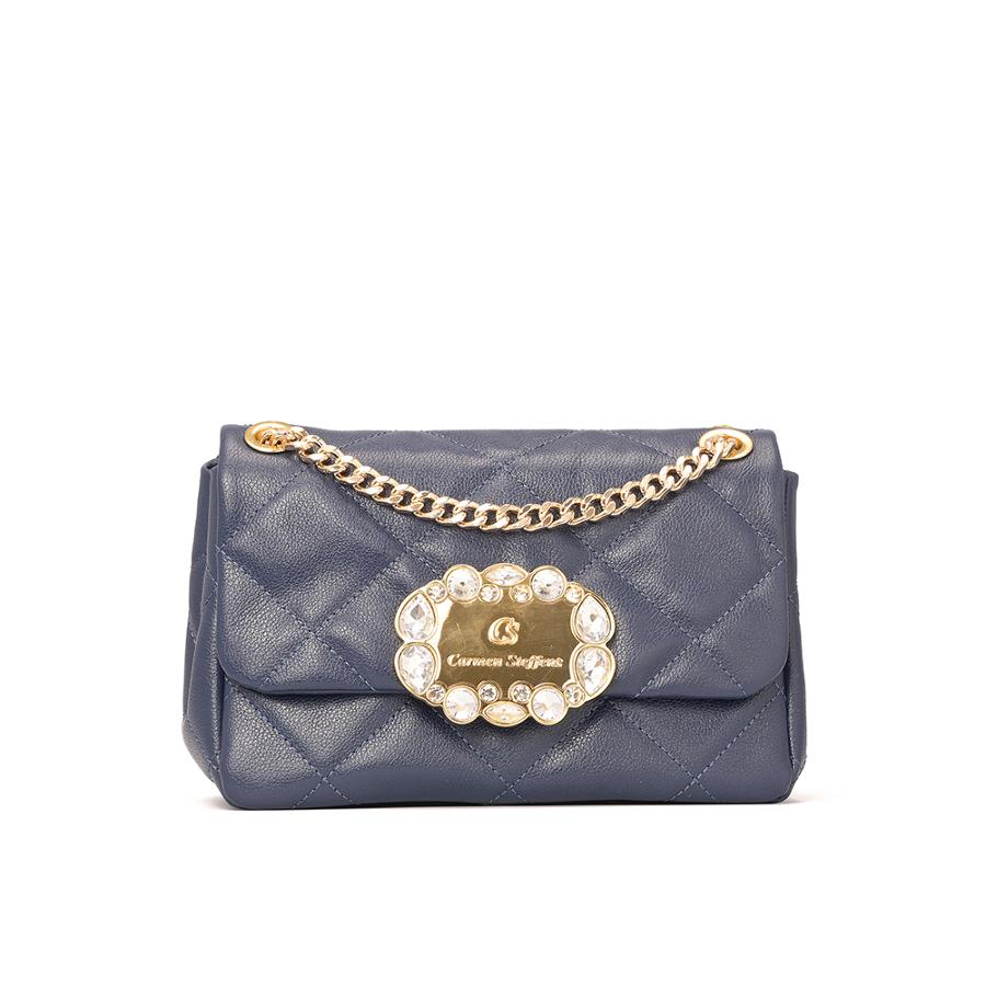 CARTERA AZUL CON ACCESORIO CS