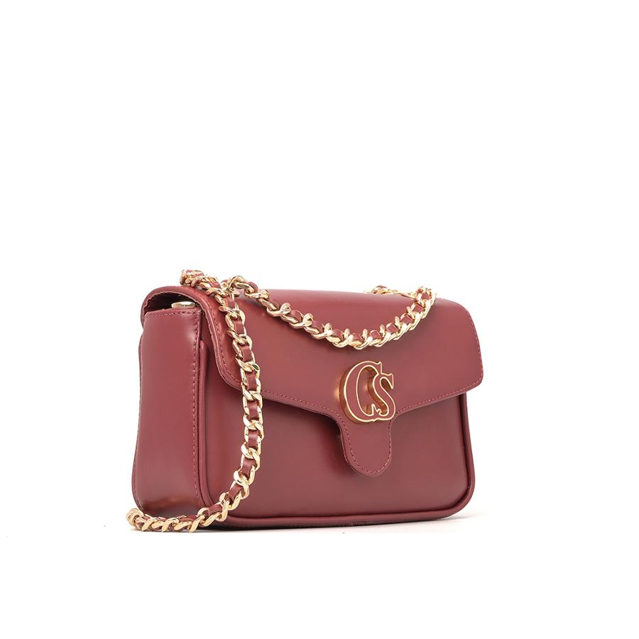 CARTERA BURDEO CON ASA DE CADENA