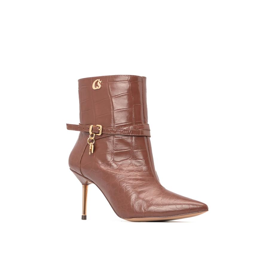 BOTA MARRON CON TEXTURA CS