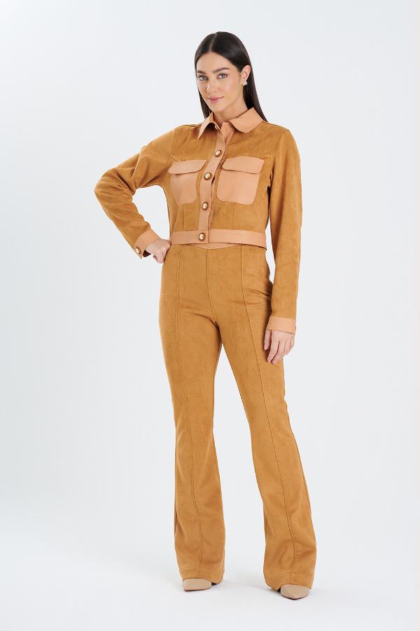 CHAQUETA CORTA GAMUZA CS