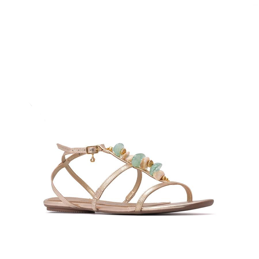 FLAT DORADA CON ACCESORIOS