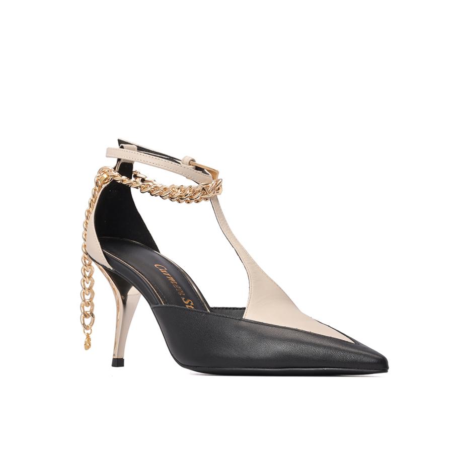 STILETTO BICOLOR EN PUNTA