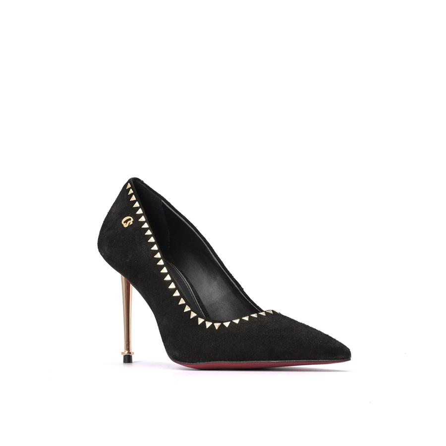 STILETTO GAMUSA CON TACHAS