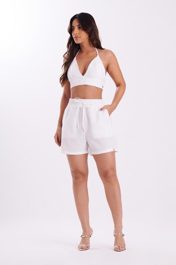 SHORT BLANCO CS