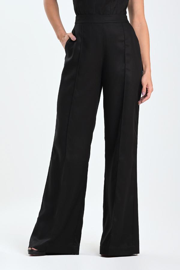 PANTALON NEGRO PALAZZO