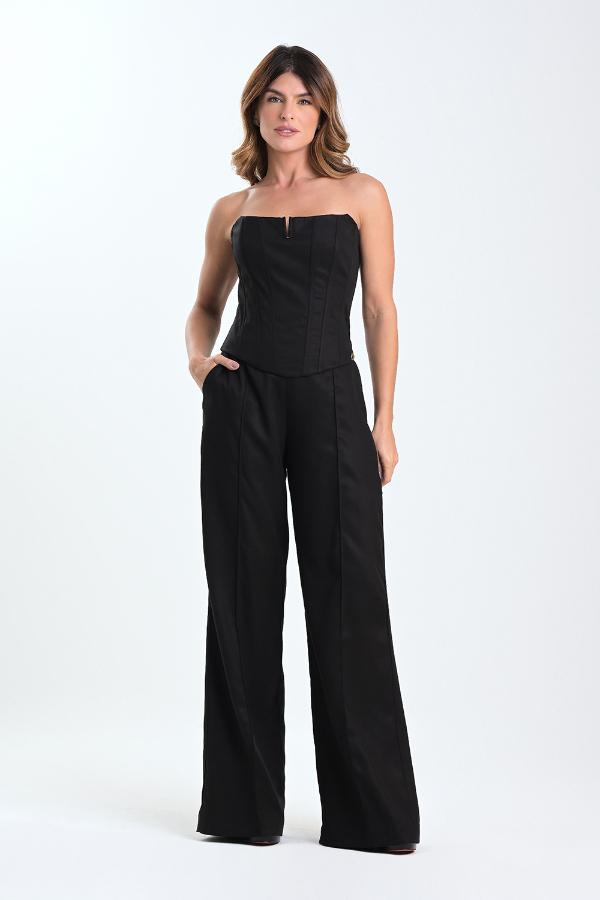 PANTALON NEGRO PALAZZO