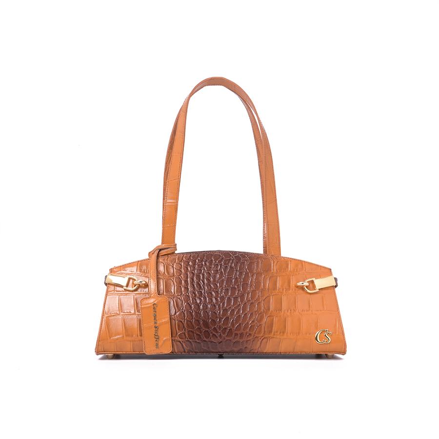 CARTERA CROCO TIPO BAGUETTE