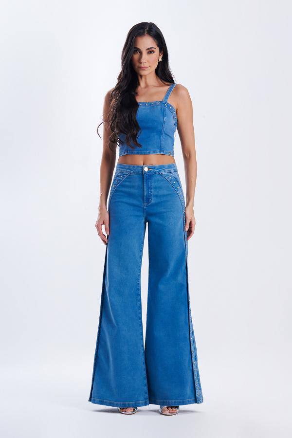 JEANS CON APLICACIONES
