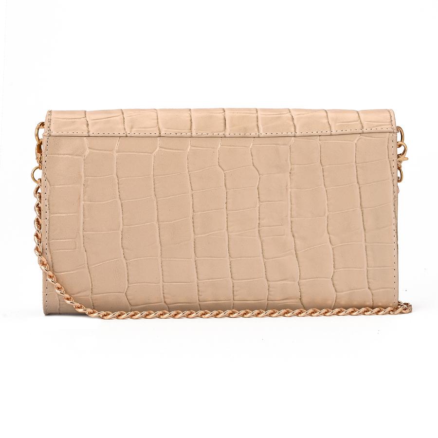 CARTERA CLUTCH BEIGE CS