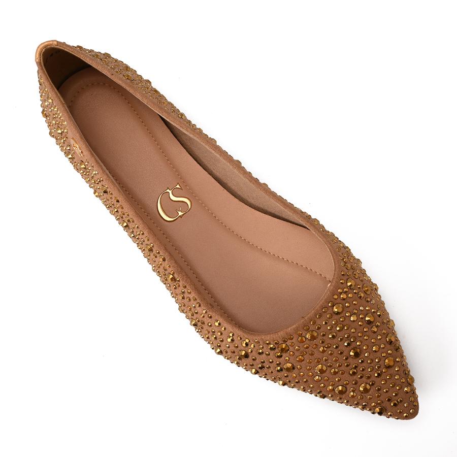 BALLERINA CAFÉ CON TACHAS