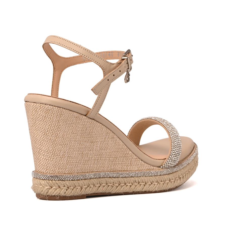 SANDALIA OFF WHITE CON TERRAPLEN