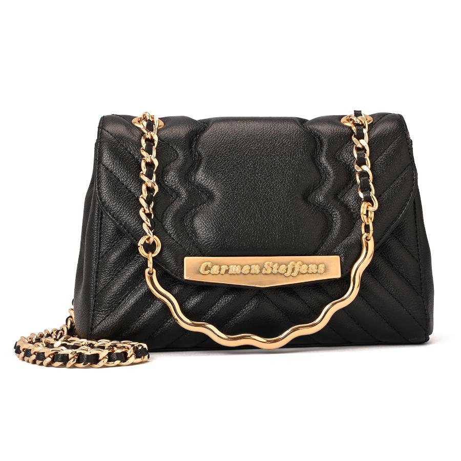 CARTERA QUILTED BAG CON TEXTURA