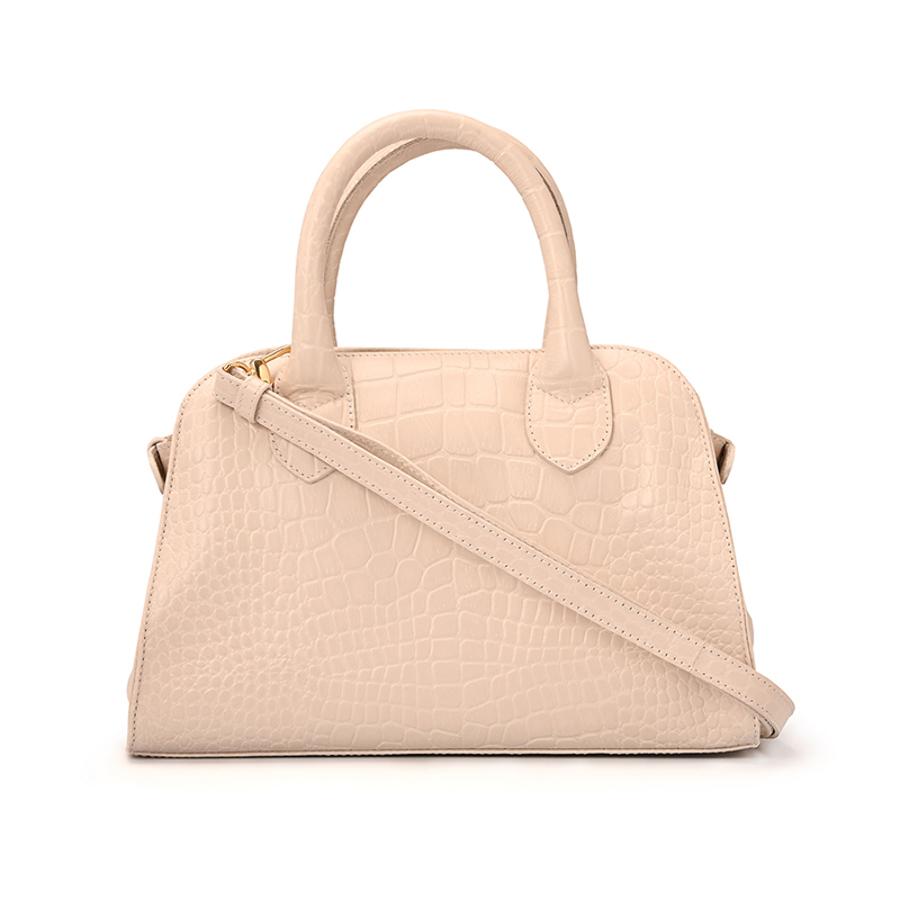 CARTERA BEIGE TEXTURIZADA CS CLUB