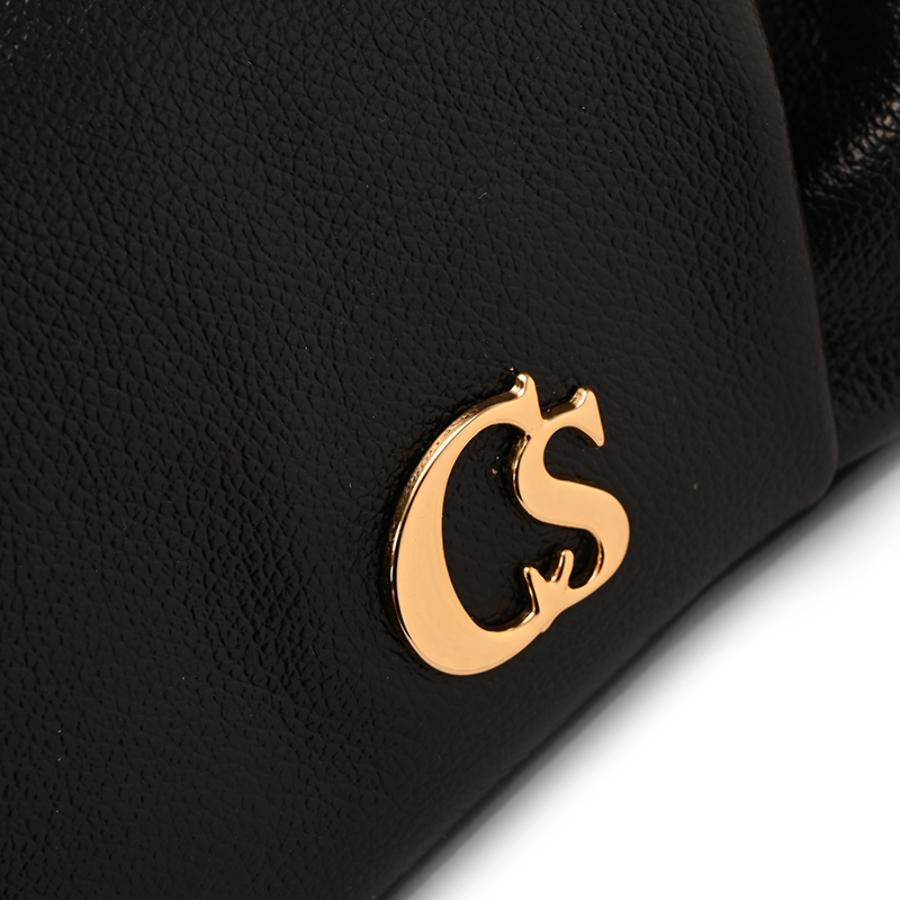 CARTERA NEGRA DE HOMBRO CS