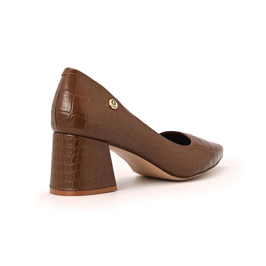 STILETTO CAFÉ CON TEXTURA CS CLUB