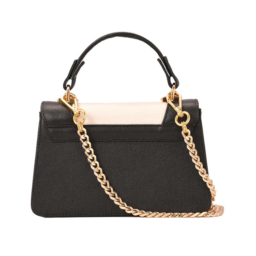 CARTERA DE MANO BICOLOR CS